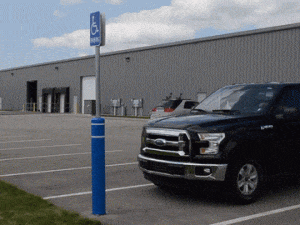 Flex Bollards & Sign Demonstration