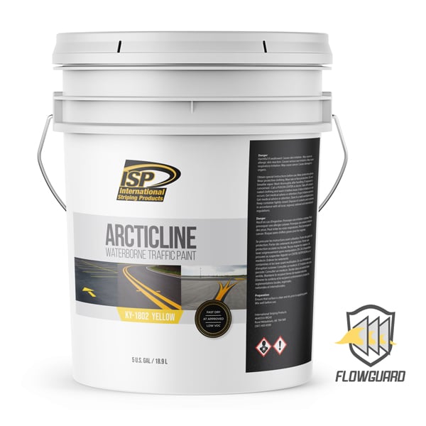 ISP Arcticline Yellow Waterborne Traffic Paint